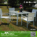 In time Delivery coffee bar table chair set ratten garden furniture